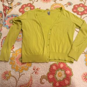 JCPenney Vibrant Green Women's Cardigan